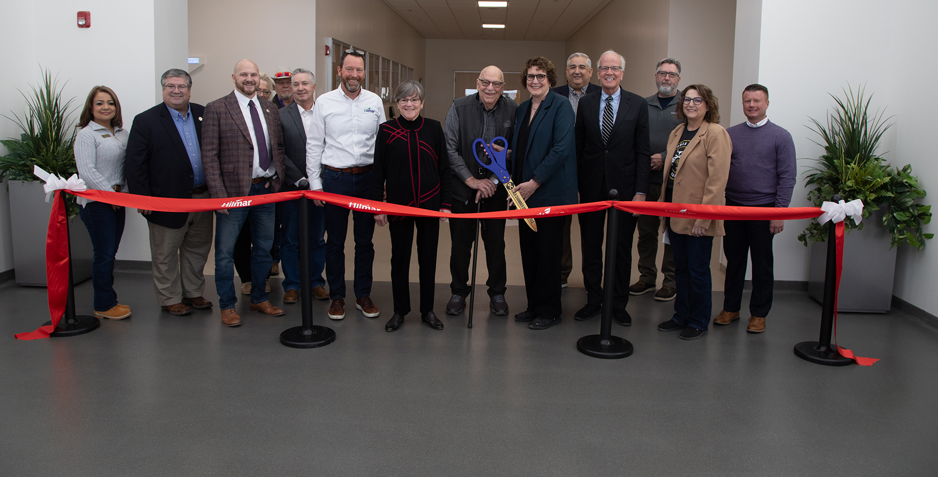 Dignitaries with Dodge City Leadership Team